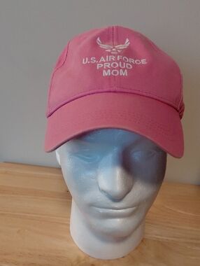 U.S. Air Force Proud Mom Pink Baseball Cap